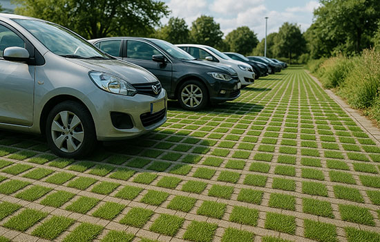 Comment créer un parking écologique avec des dalles perméables ?