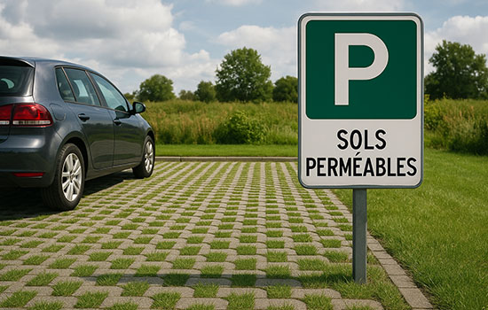 Parking et réglementation : ce qu’il faut savoir sur les sols perméables en France